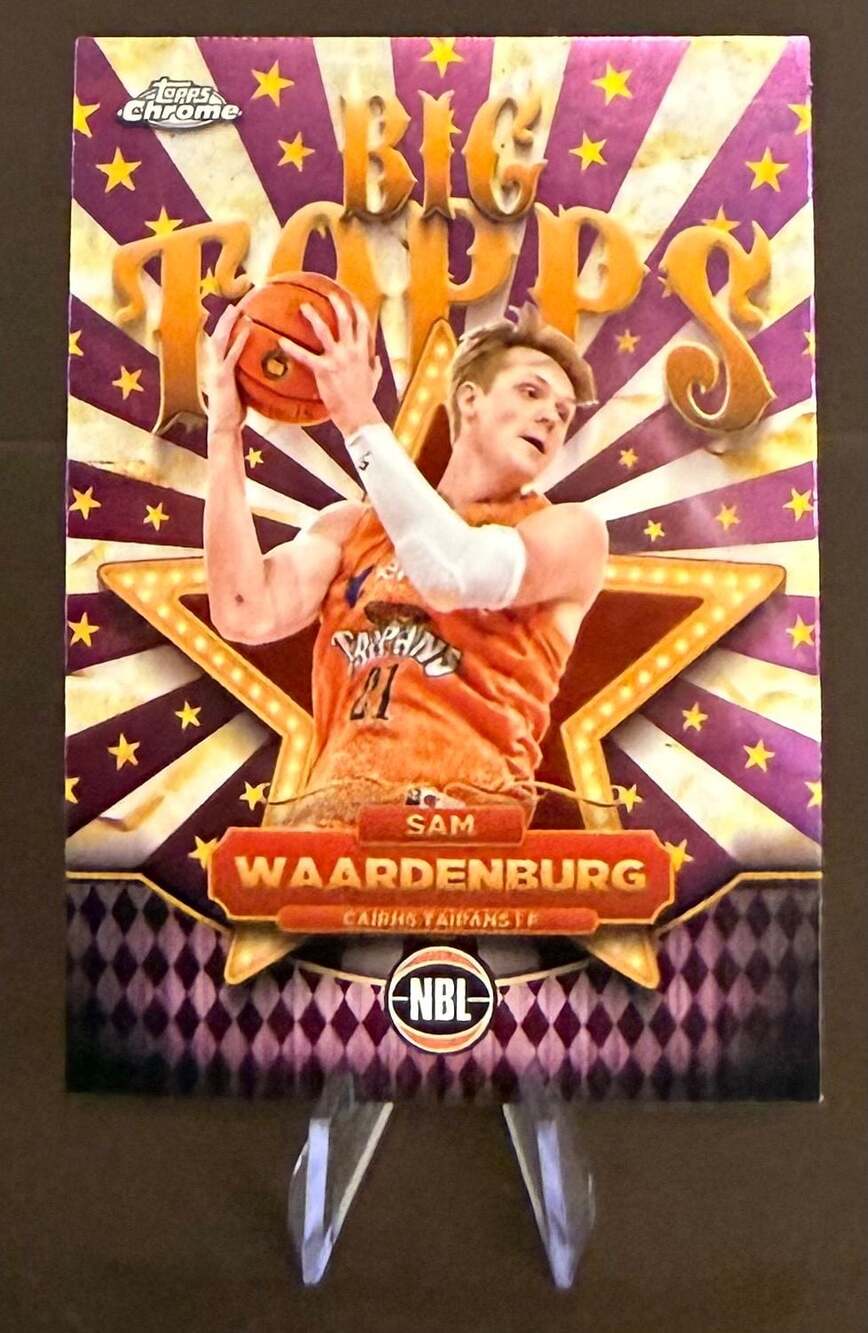 2024-25 Topps Chrome NBL Big Topps Sam Waardenburg #BT-3